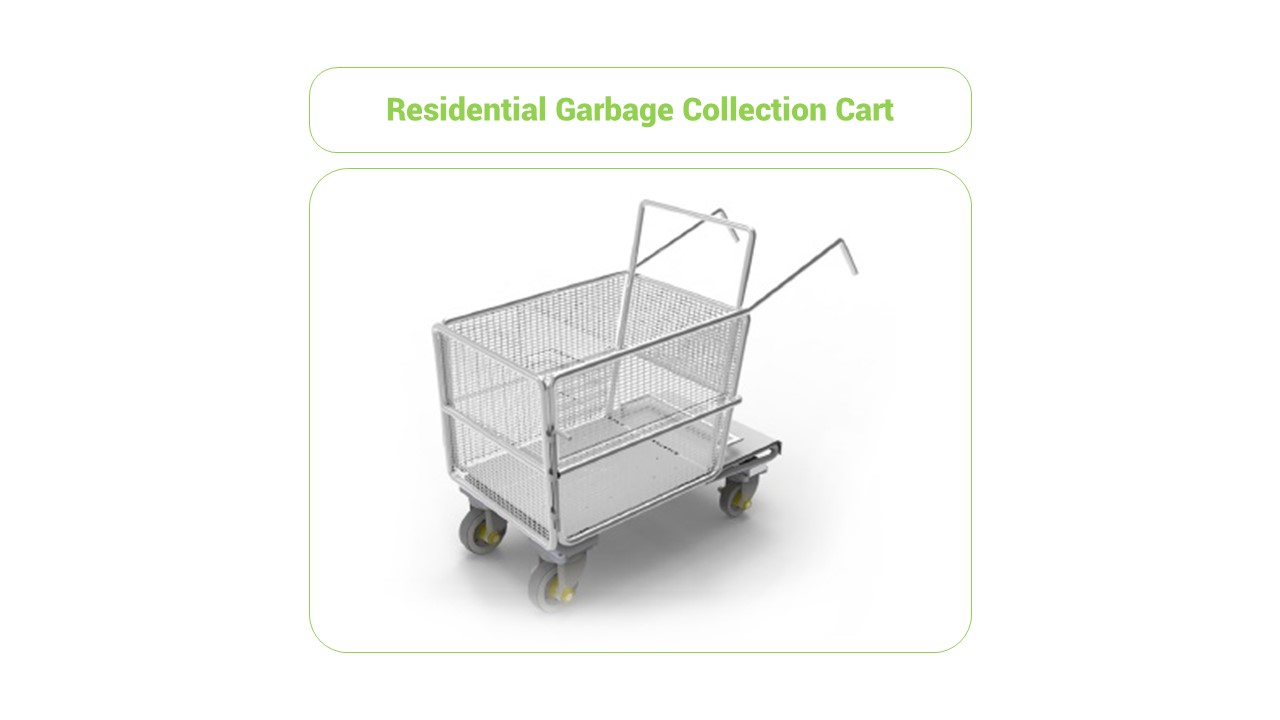 Residential Garbage Collecting Cart